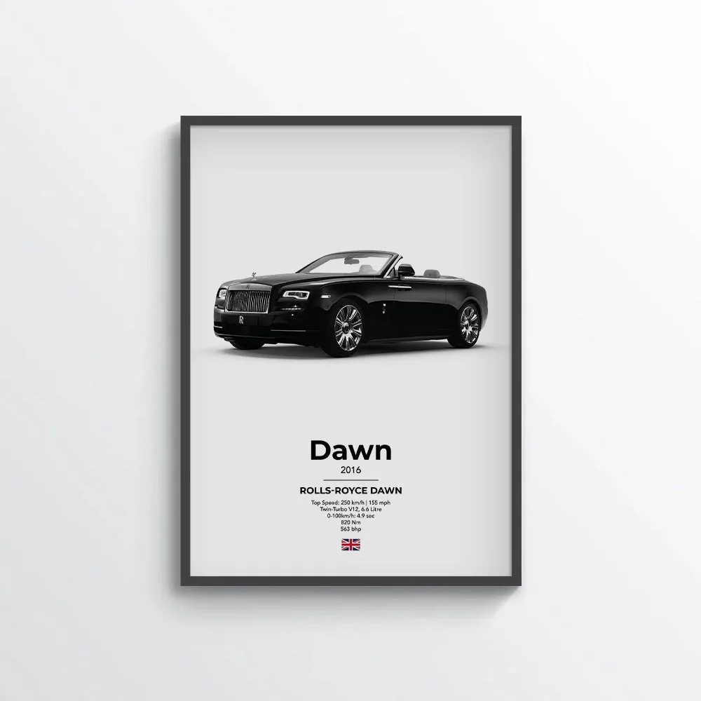 Rolls Royce Dawn Poster