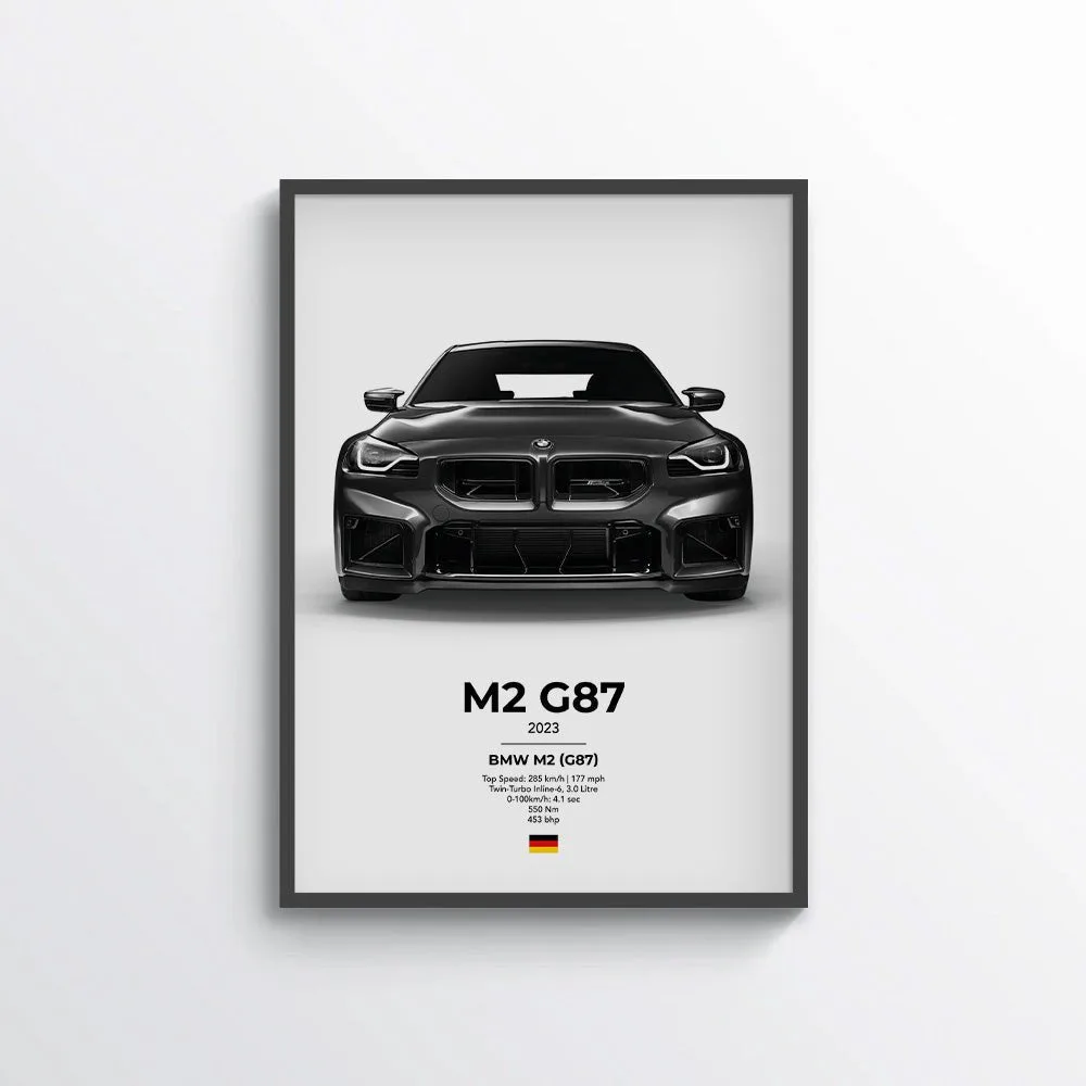 BMW M2 (G87) Poster