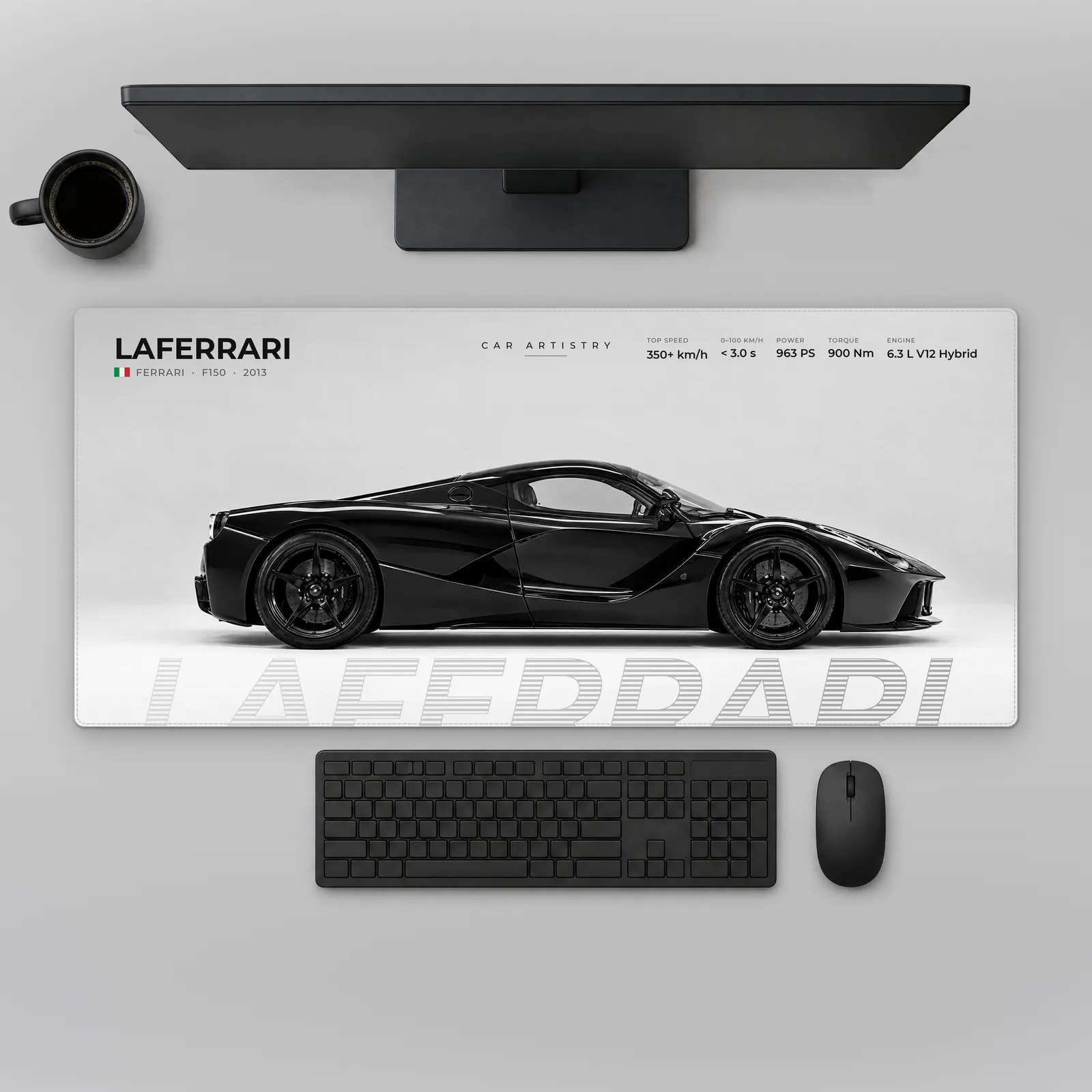 Ferrari LaFerrari – Profile Series Alfombrilla