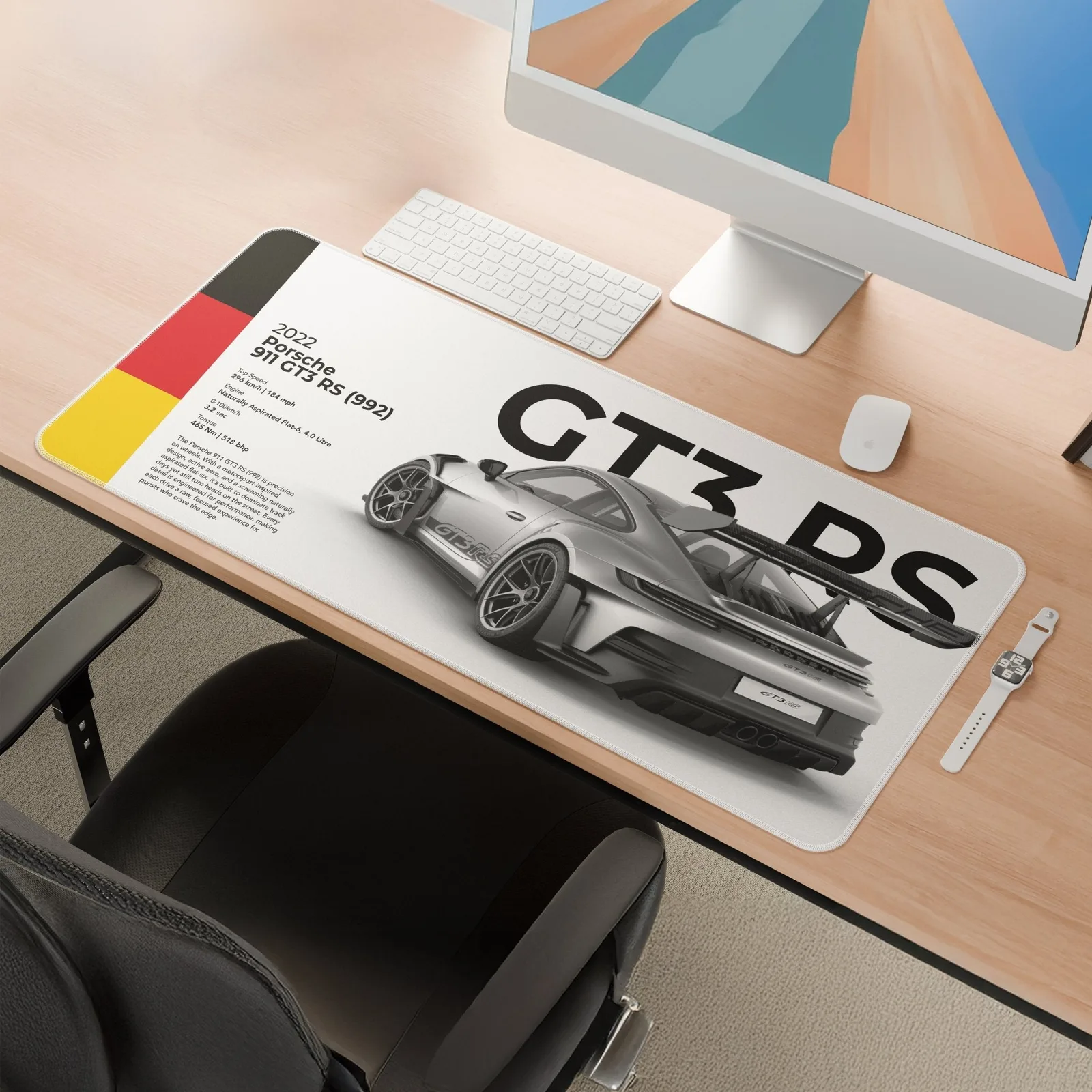 Porsche 911 GT3 RS (992) Mousepad