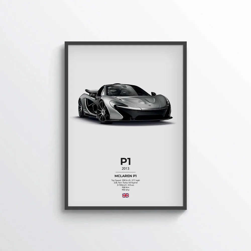 McLaren P1 Poster