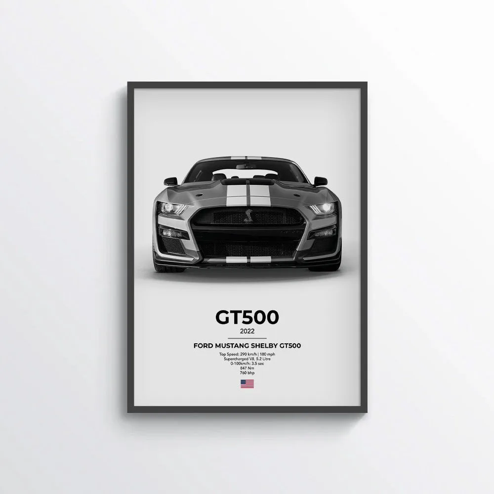 Ford Mustang Shelby GT500 Poster
