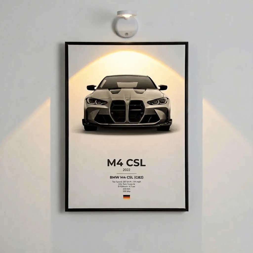 BMW M4 CSL (G82) Poster