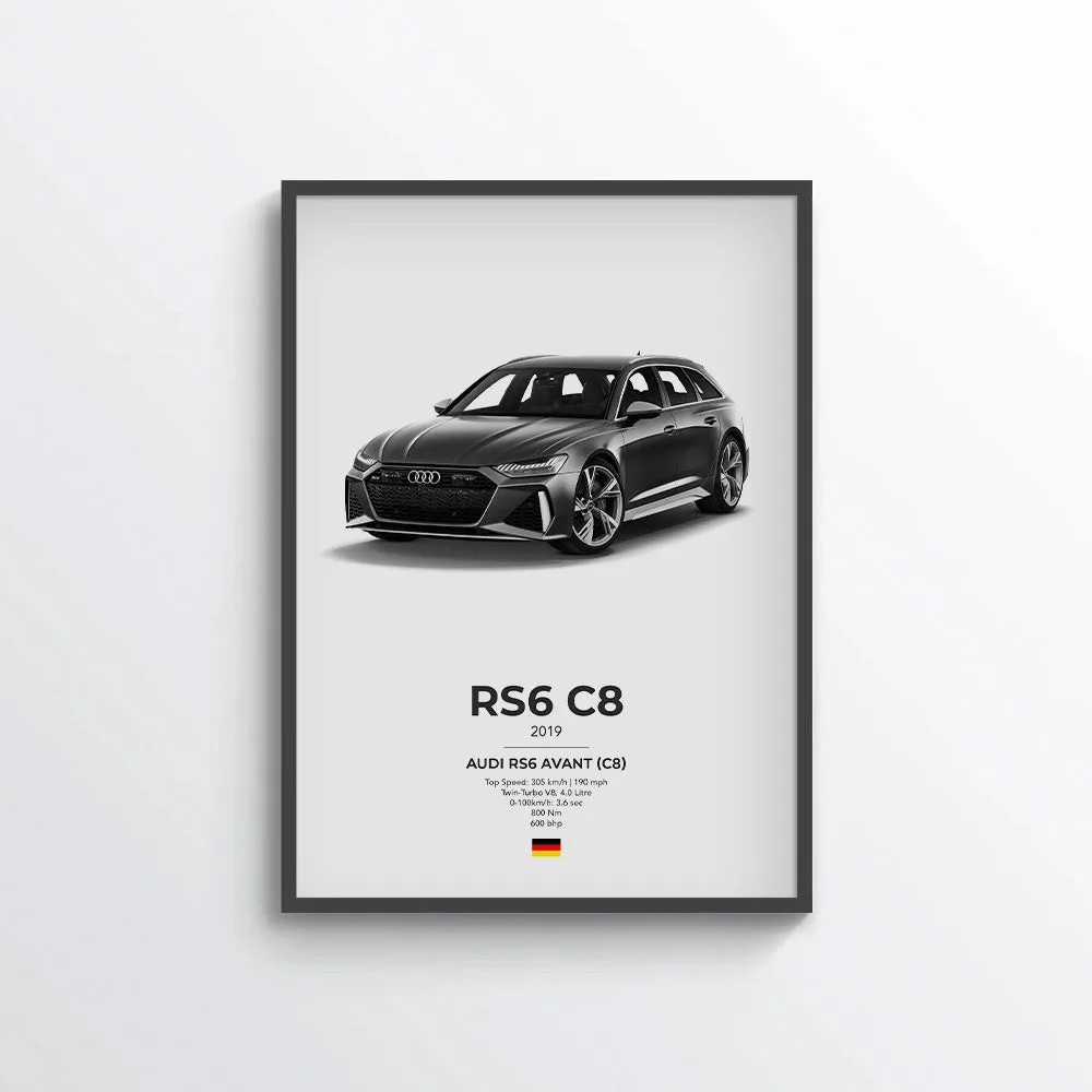 Audi RS6 Avant (C8) Poster