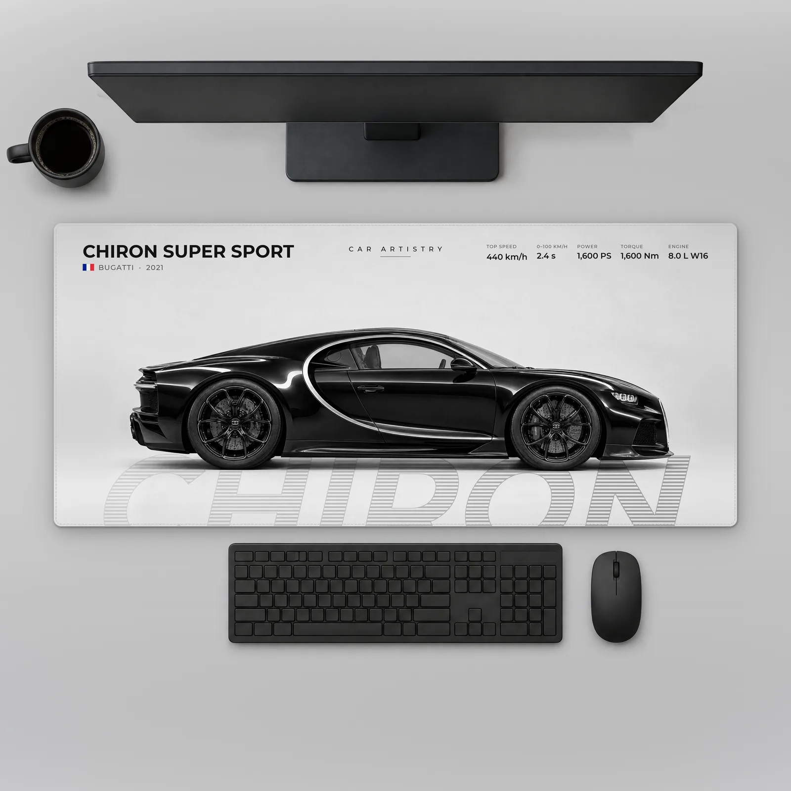Bugatti Chiron Super Sport – Profile Series Alfombrilla