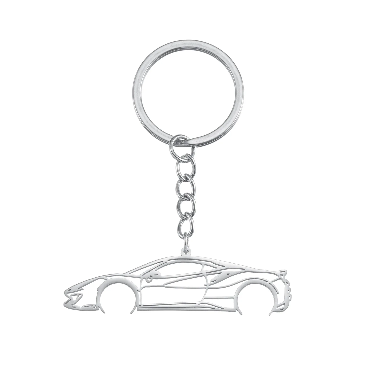 Ferrari 488 Pista Keychain
