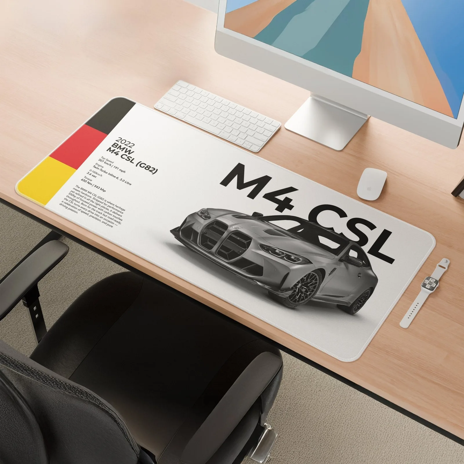 BMW M4 CSL (G82) Mousepad