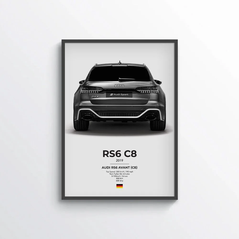 Audi RS6 Avant (C8) Poster
