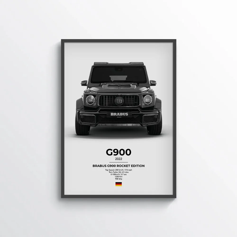 Brabus Mercedes G900 Rocket Edition Poster