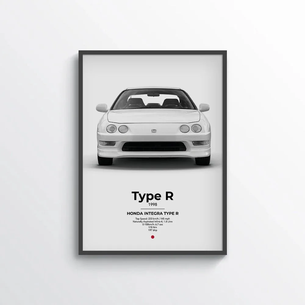 Honda Integra Type R Poster