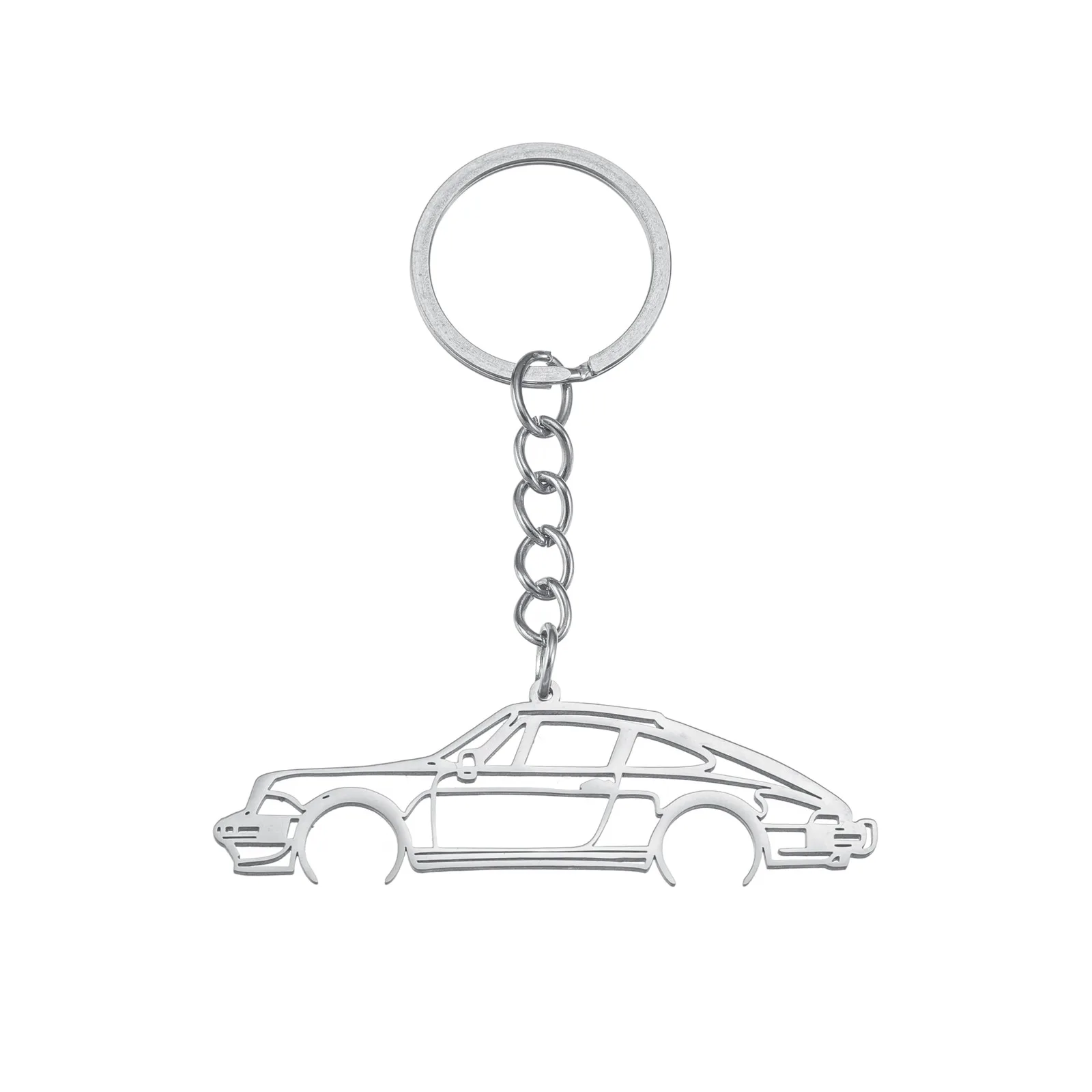 Porsche 911 Turbo 3.0 Keychain