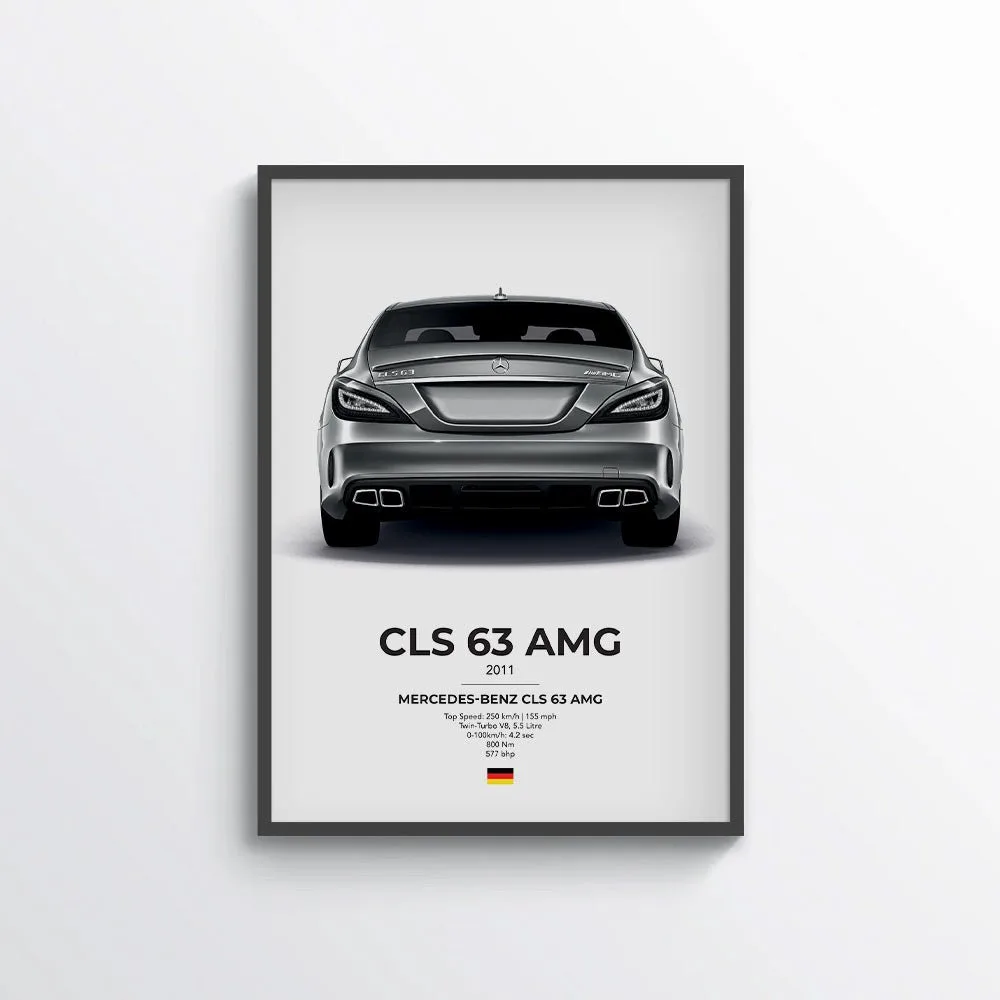 Mercedes AMG CLS 63 Poster