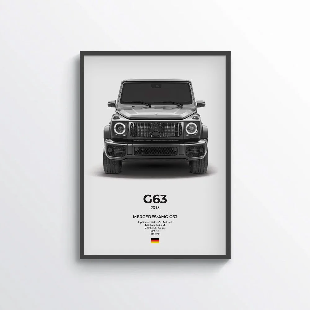 Mercedes AMG G63 Poster