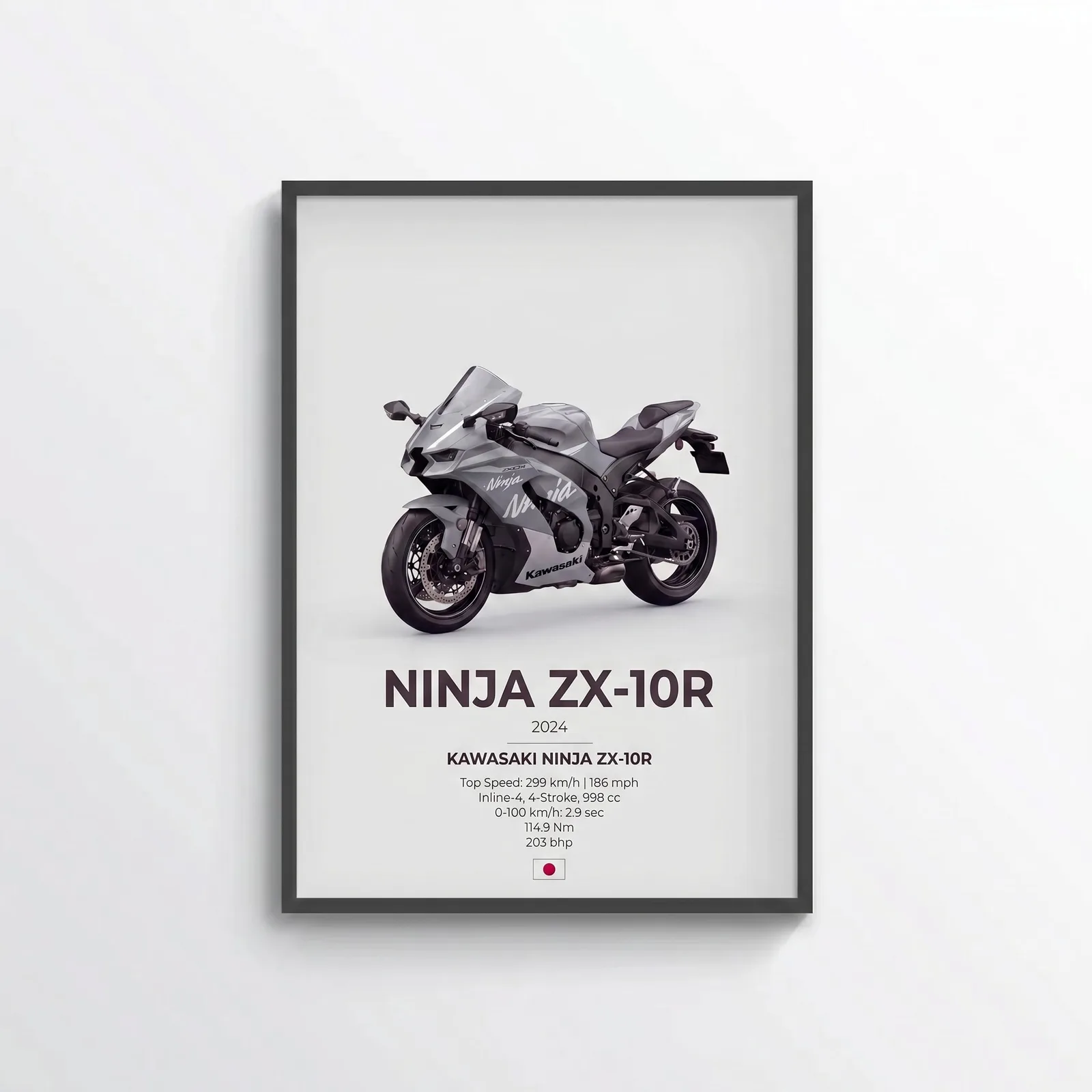 Kawasaki Ninja ZX-10R Poster
