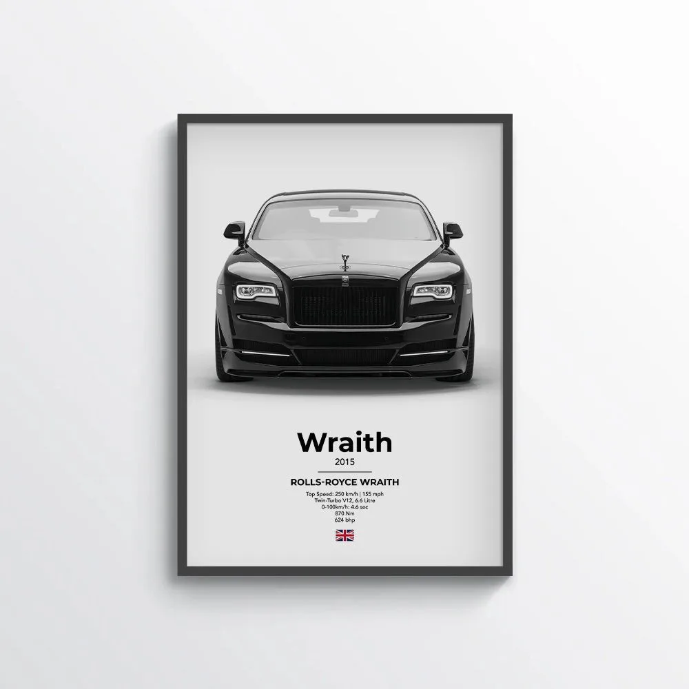 Rolls Royce Wraith Poster