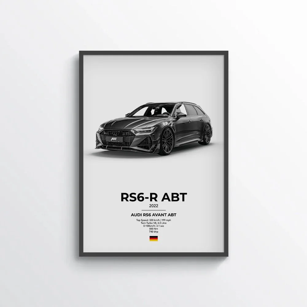 ABT Audi RS6-R ABT Poster