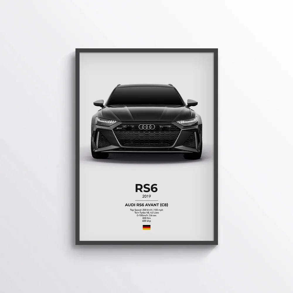 Audi RS6 Avant (C8) Poster