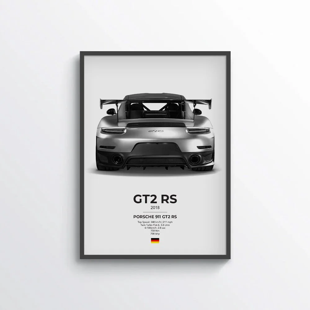 Porsche 911 GT2 RS (991.2) Poster