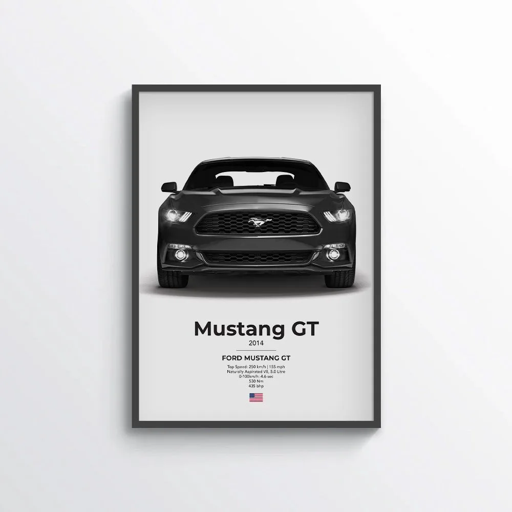 Ford Mustang GT Poster