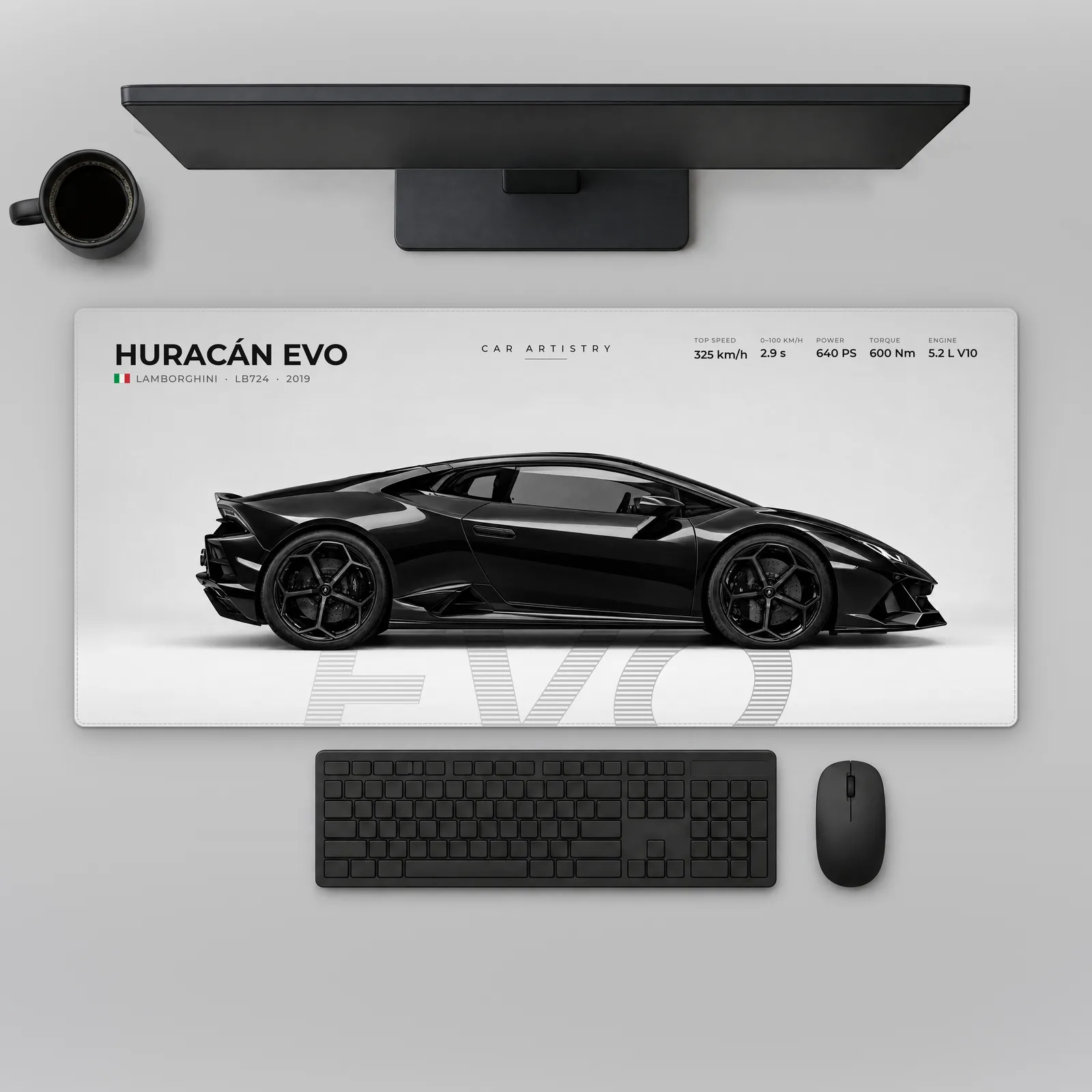 Lamborghini Huracán EVO – Profile Series Alfombrilla