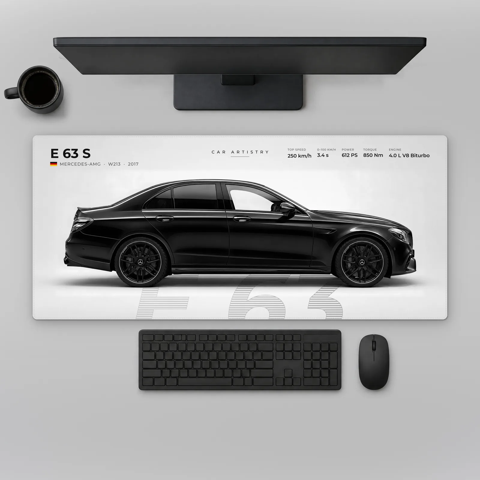 Mercedes-AMG E 63 S (W213) – Profile Series Mousepad