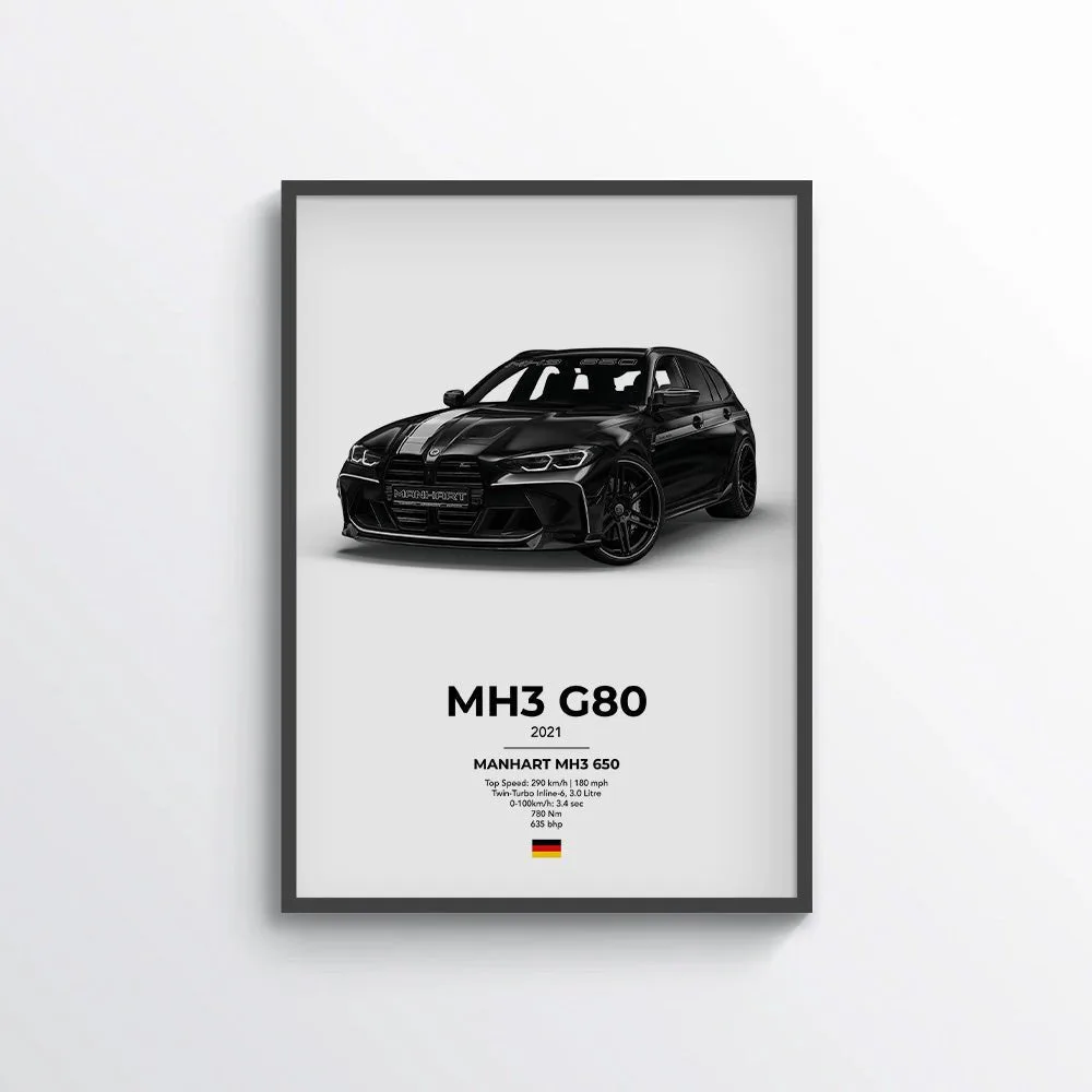 Manhart BMW MH3 650 Poster
