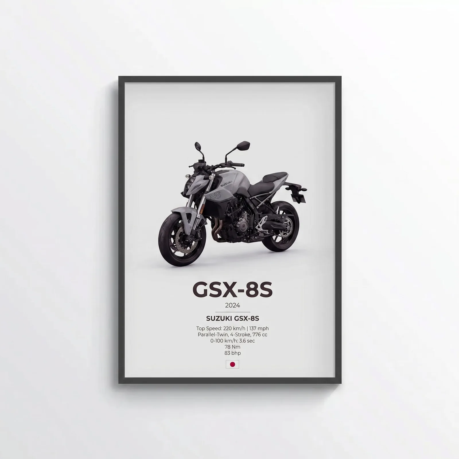 Suzuki GSX-8S Poster