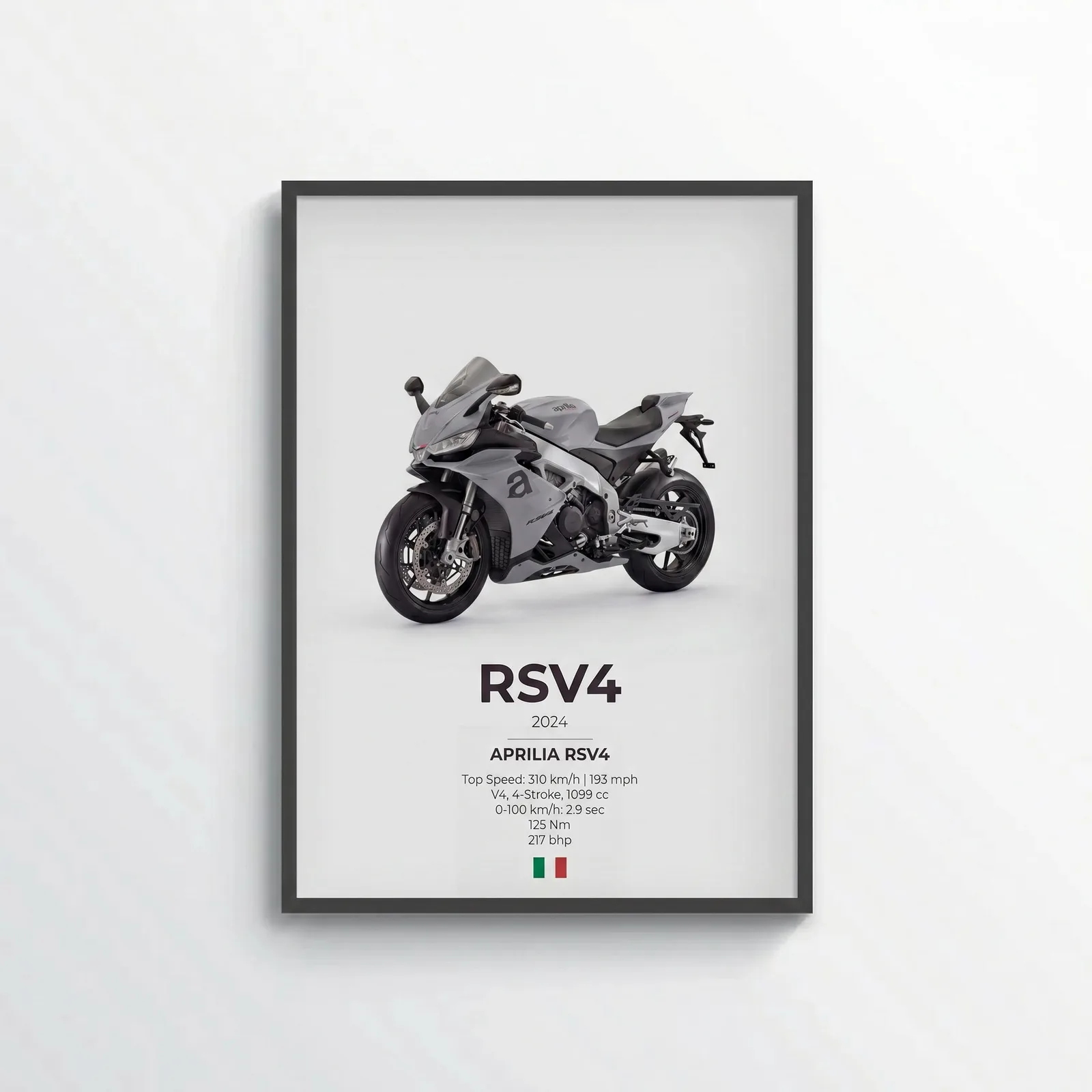Aprilia RSV4 Poster
