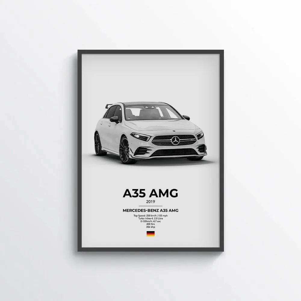 Mercedes A35 AMG Poster