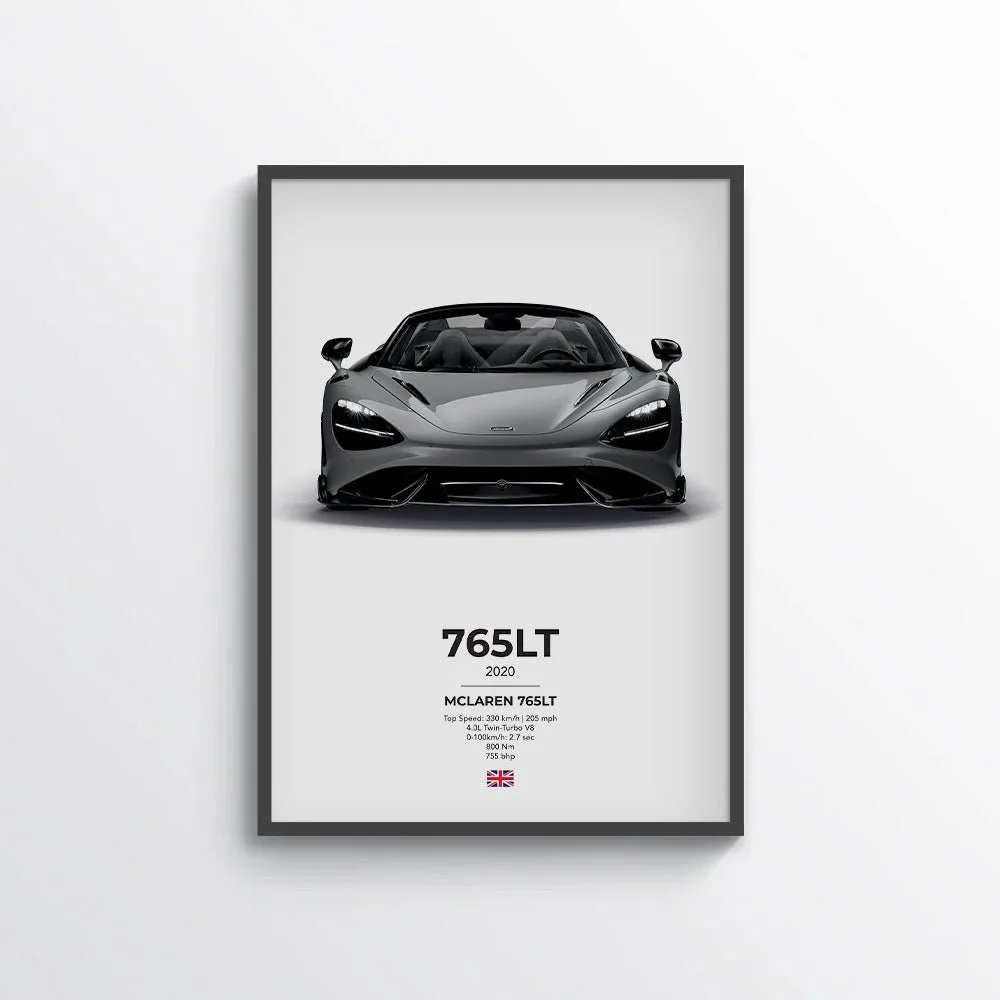 McLaren 765LT Poster