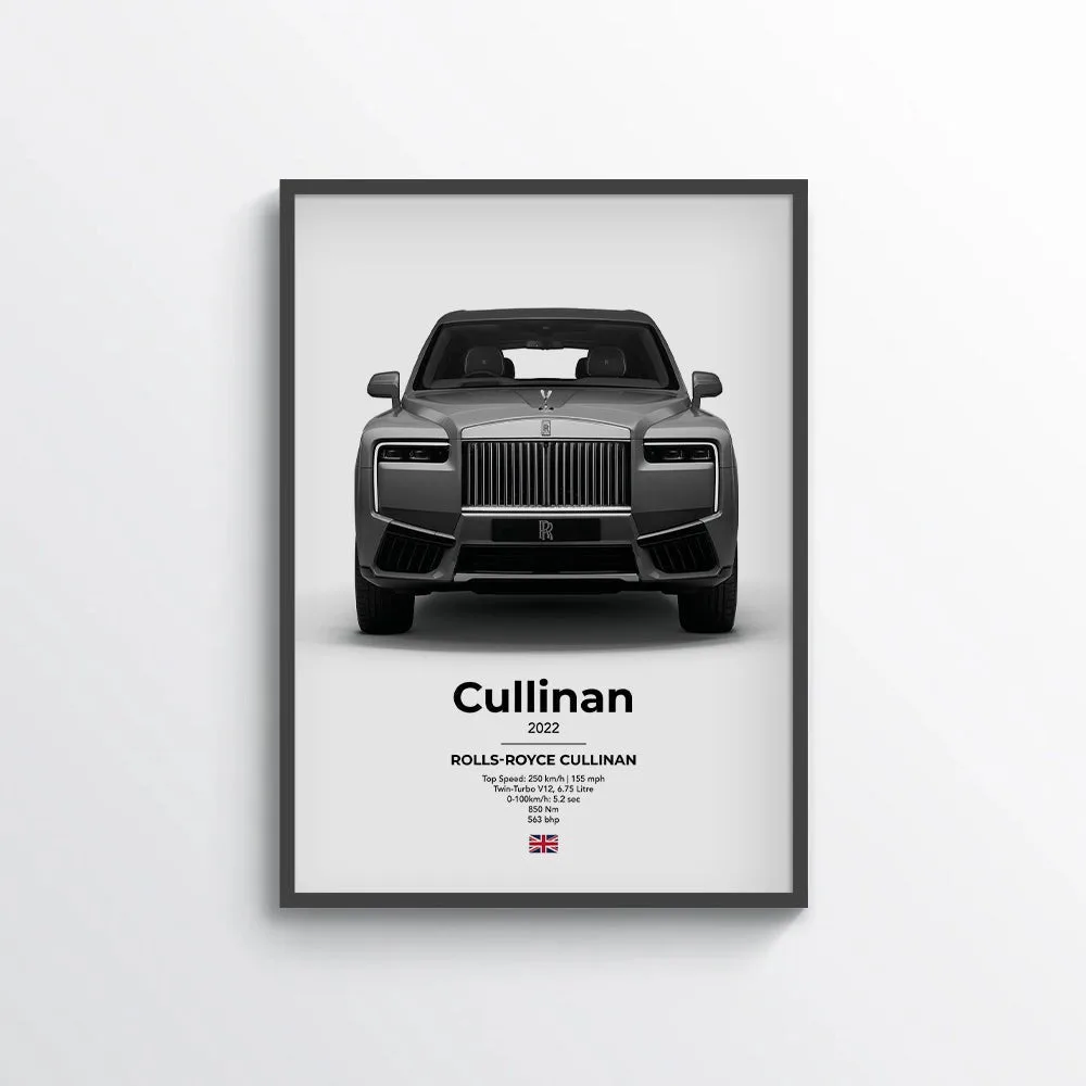 Rolls Royce Cullinan Poster