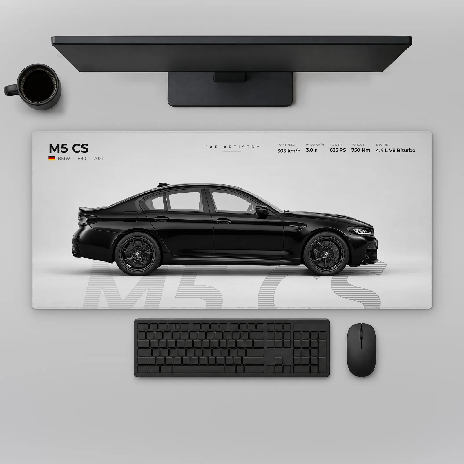 BMW M5 CS (F90) – Profile Series Alfombrilla