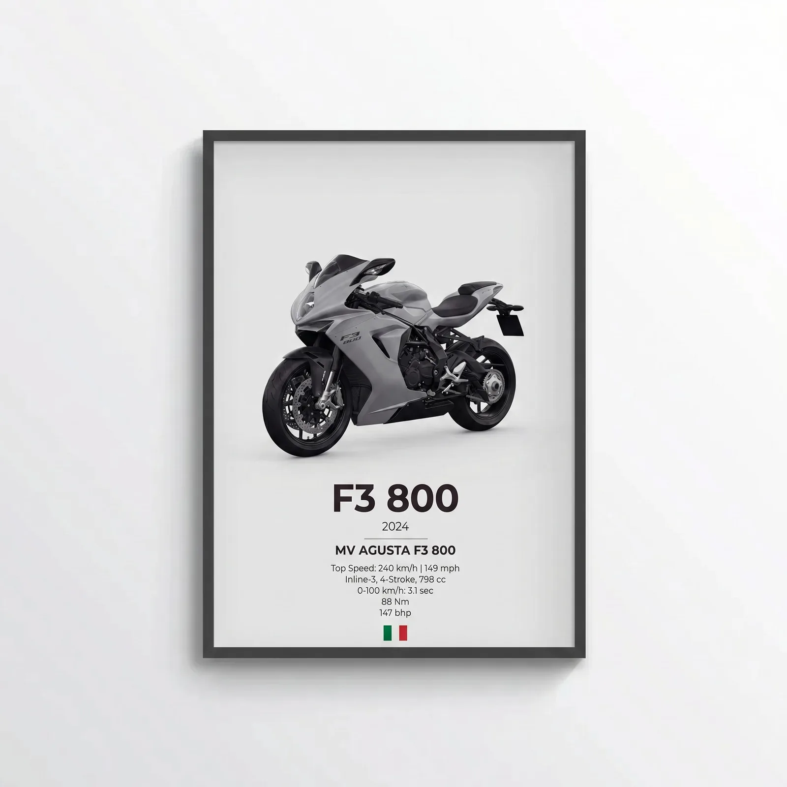 MV Agusta F3 800 Poster
