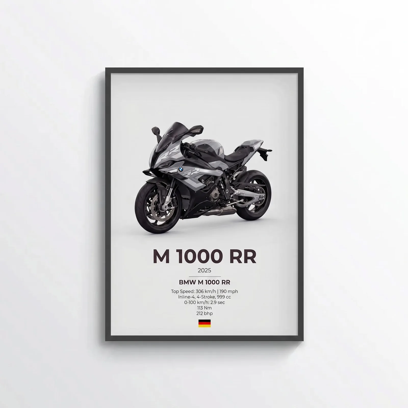 BMW M 1000 RR Poster