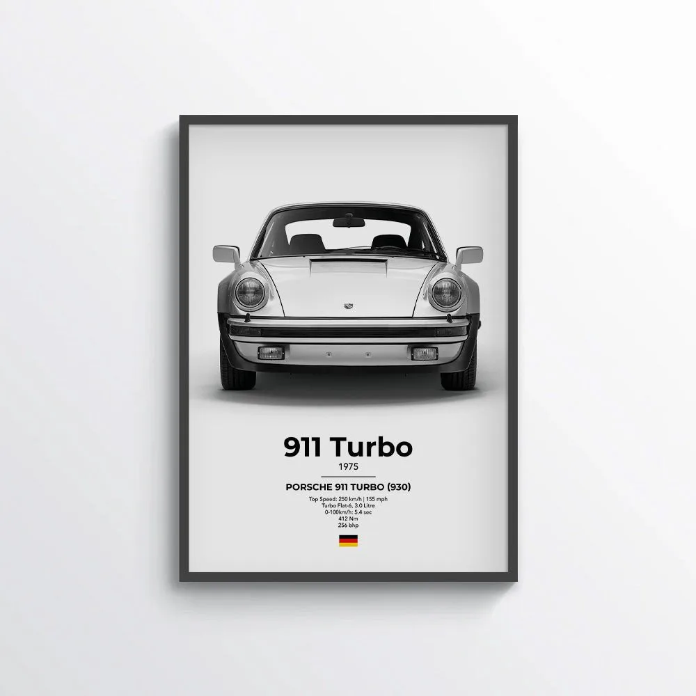 Porsche 911 Turbo (930) Poster