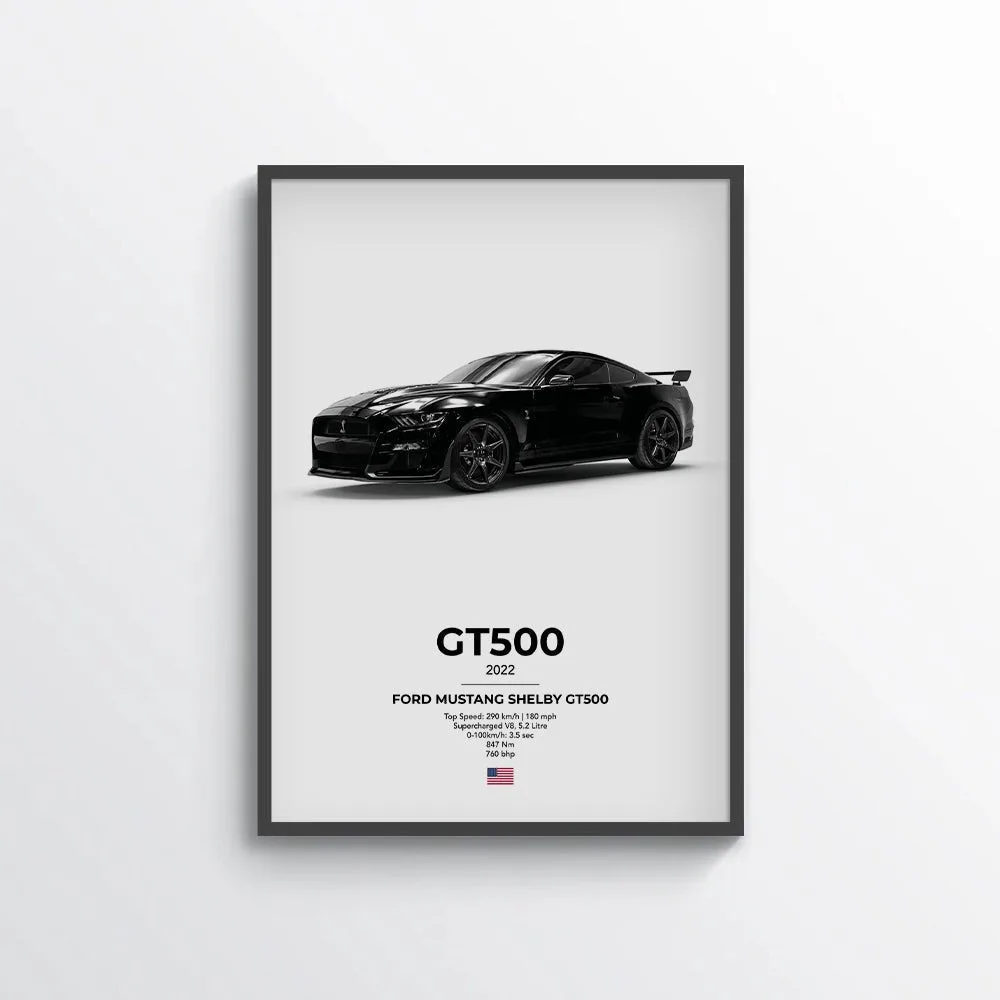 Ford Mustang Shelby GT500 Poster