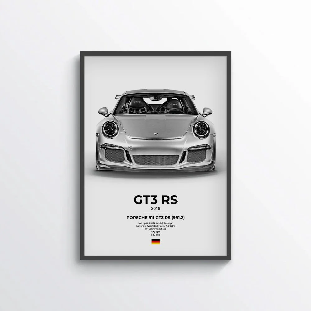 Porsche 911 GT3 RS (991.2) Poster