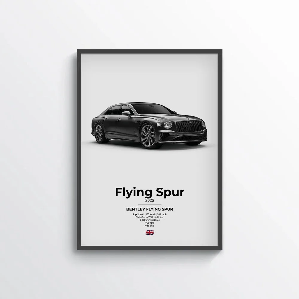 Bentley Flying Spur Poster