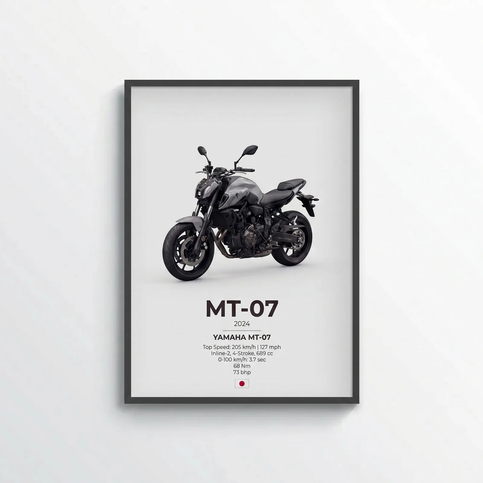 Yamaha MT-07 Poster