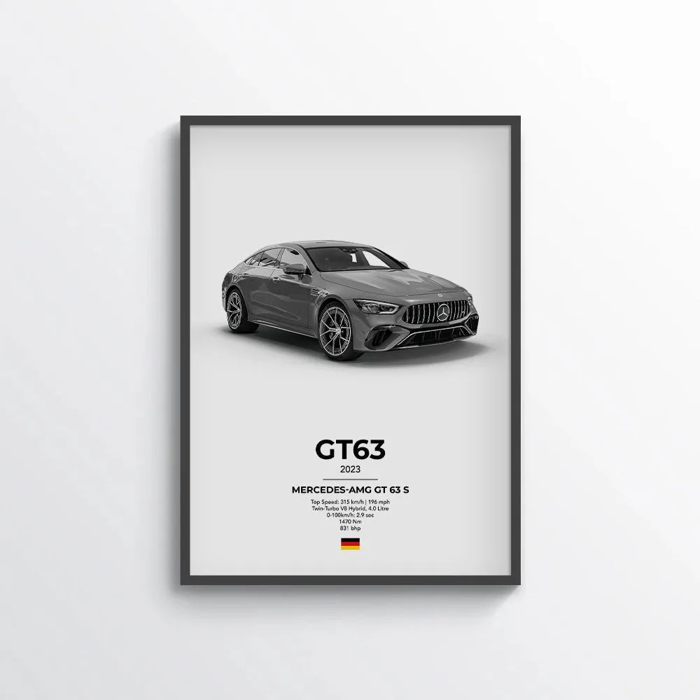 Mercedes AMG GT63 Poster