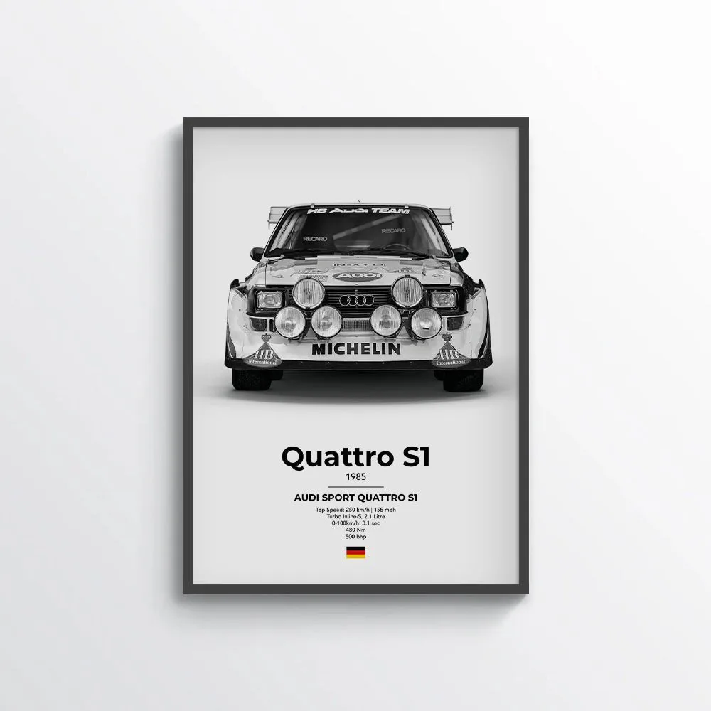 Audi Sport Quattro S1 Poster