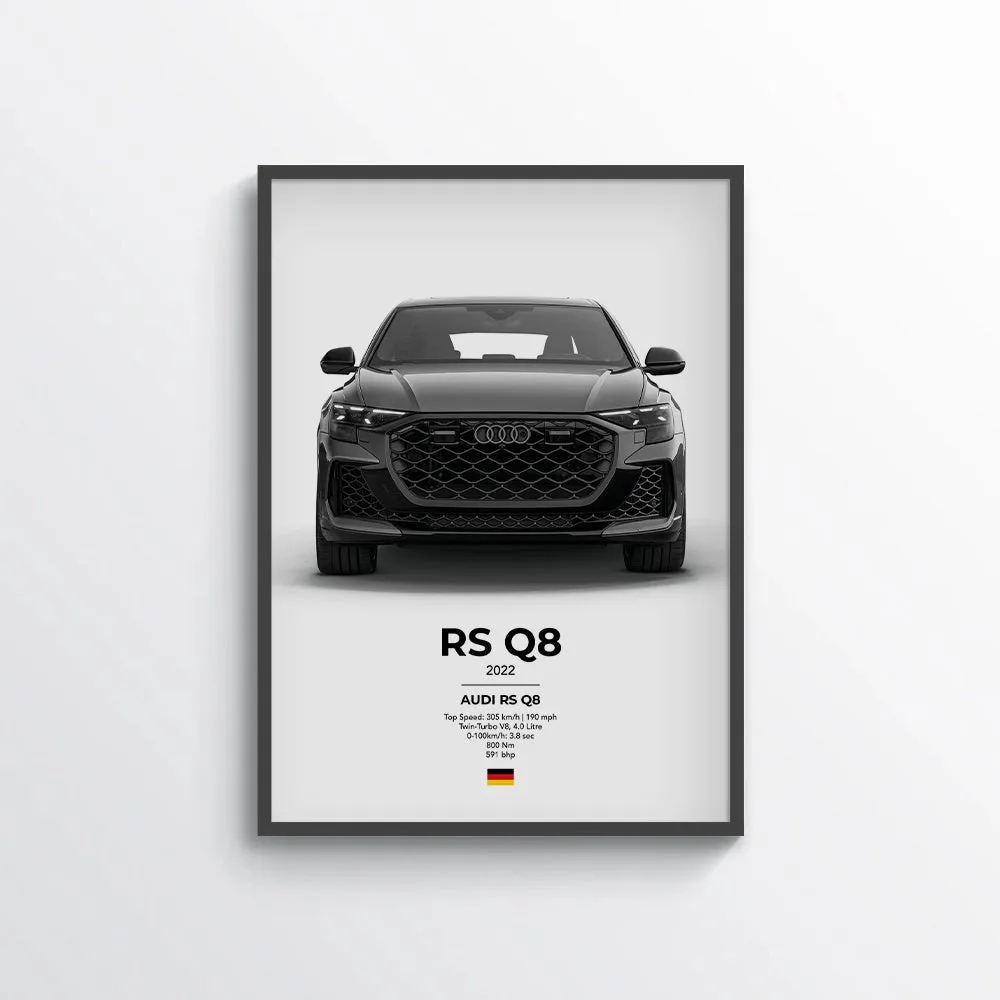 Audi RS Q8 Poster