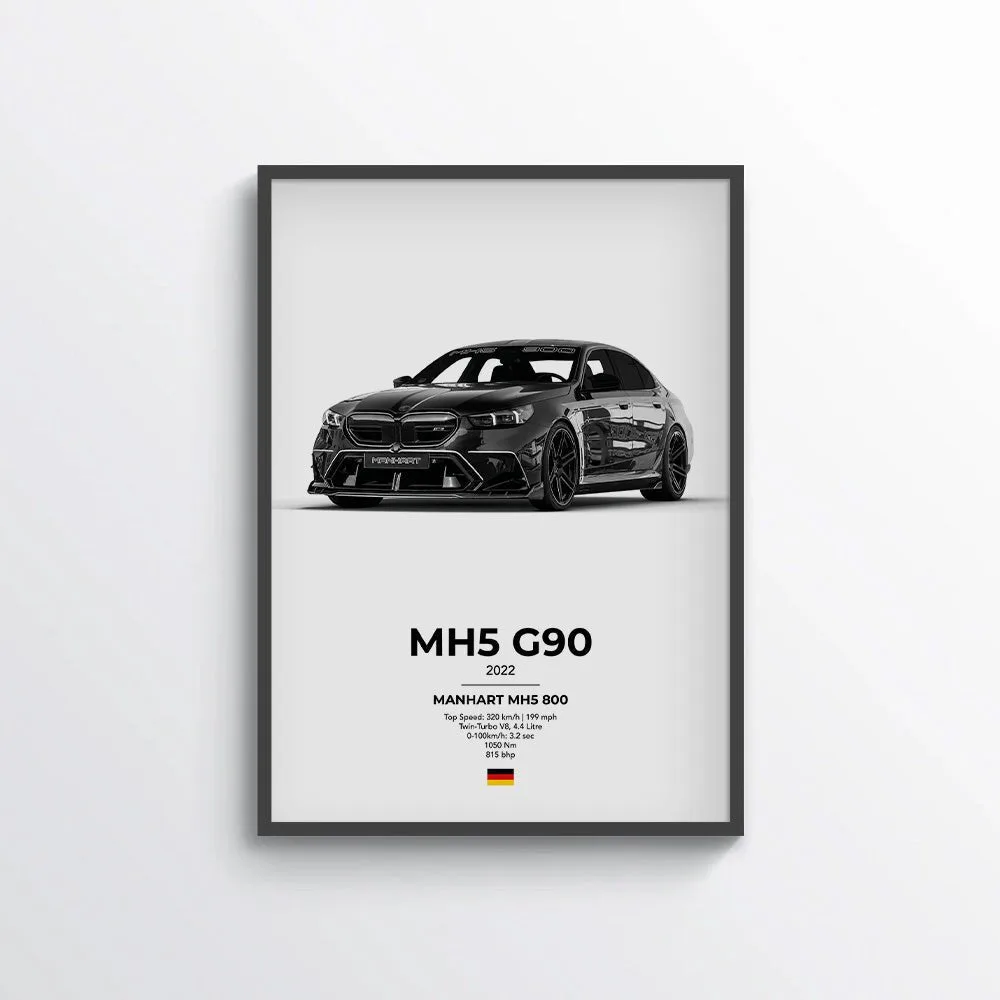 Manhart BMW MH5 800 (G90) Poster