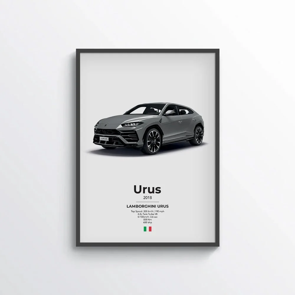 Lamborghini Urus Poster