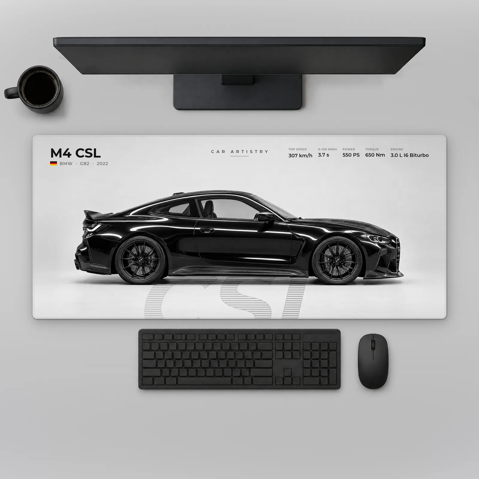 BMW M4 CSL (G82) – Profile Series Alfombrilla