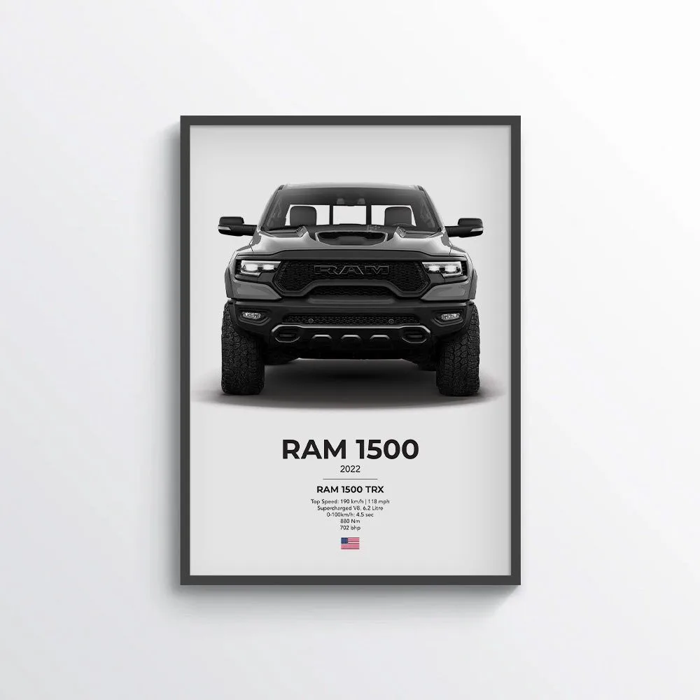 RAM 1500 TRX Poster