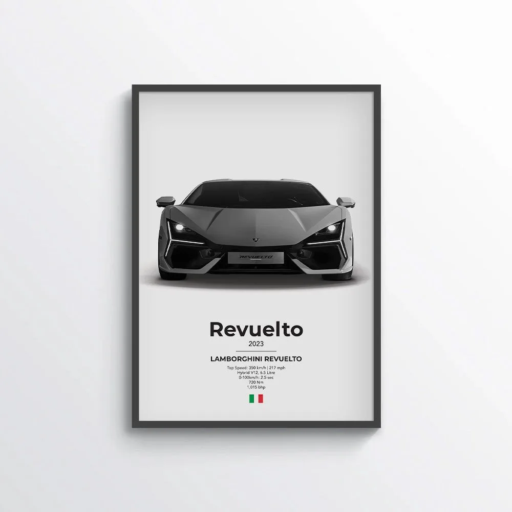 Lamborghini Revuelto Poster